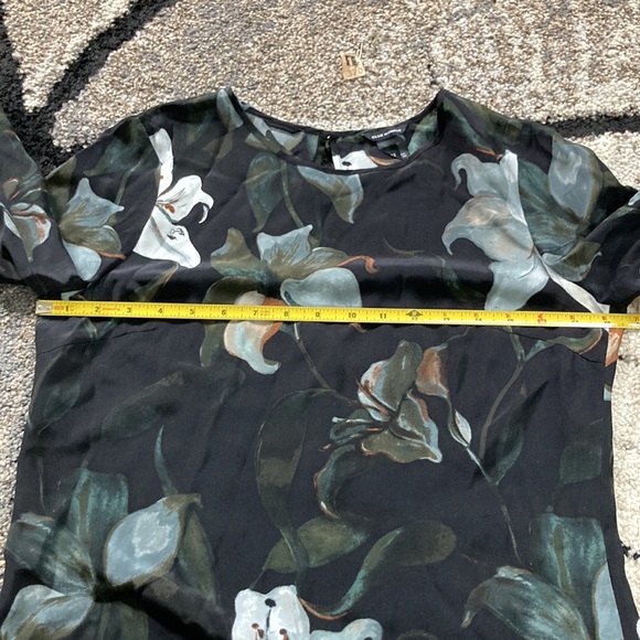 💙Club Monaco Floral Print Mini Dress - Picture 4 of 12